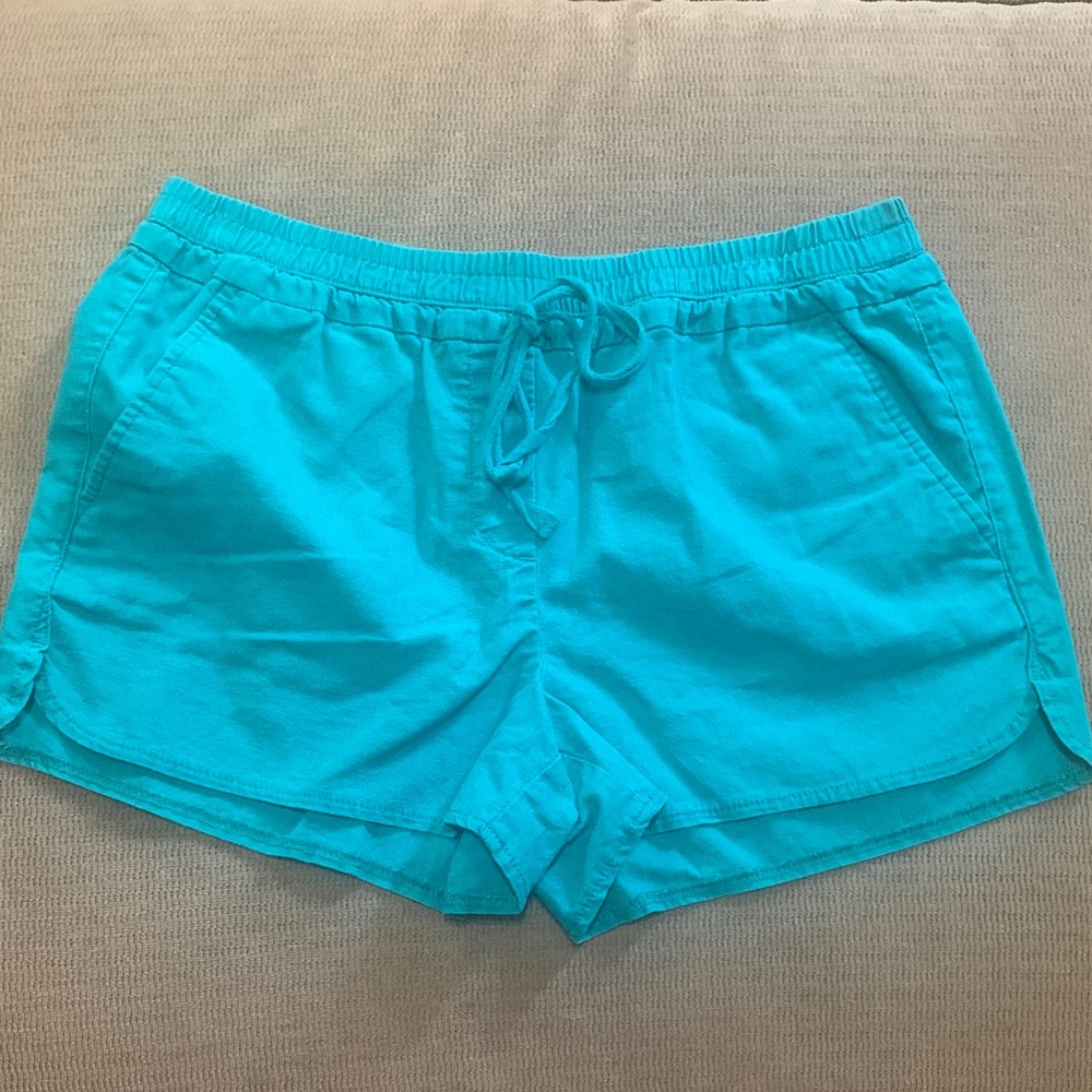 Women's Aqua running shorts. Small. Loft outlet.